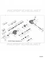 DRIVE TRAIN, PRINCIPAL GEARCASE INTERNALS