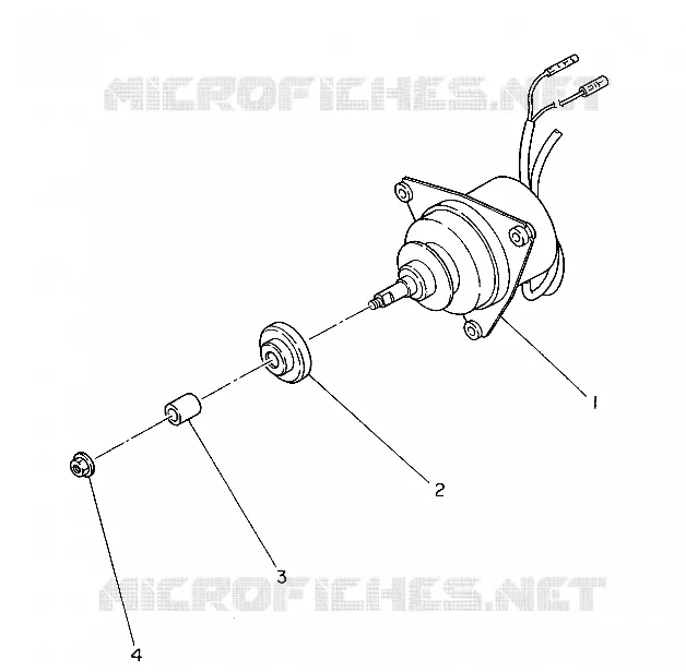 MOTOR DEL VENTILADOR 350 2X4