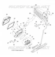 MOTOR, TOMA DE AIRE SYSTEM
