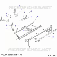 CHASSIS, MAIN BASTIDOR MOUNTS