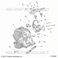 ENGINE, TOMA DE AIRE MANIFOLD