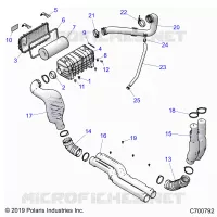 ENGINE, TOMA DE AIRE SYSTEM