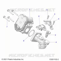 ENGINE, CUERPO DE MARIPOSA AND FUEL RAIL