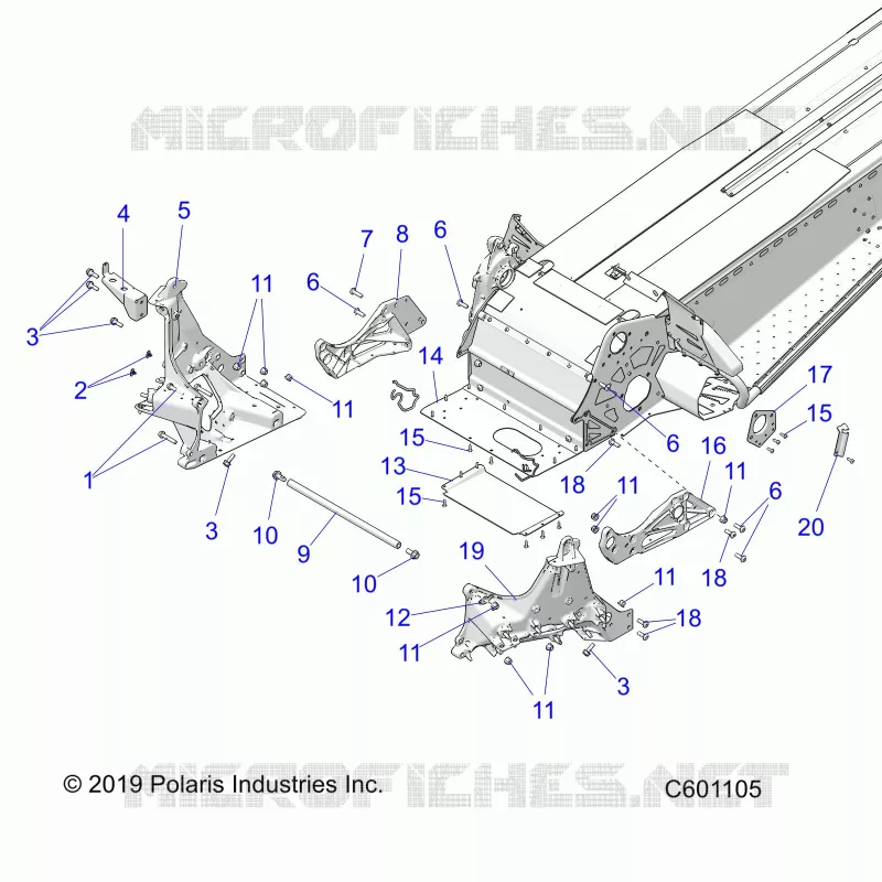 CHASIS, BULKHEAD ASM.