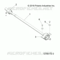 TREN, REAR PROP SHAFT