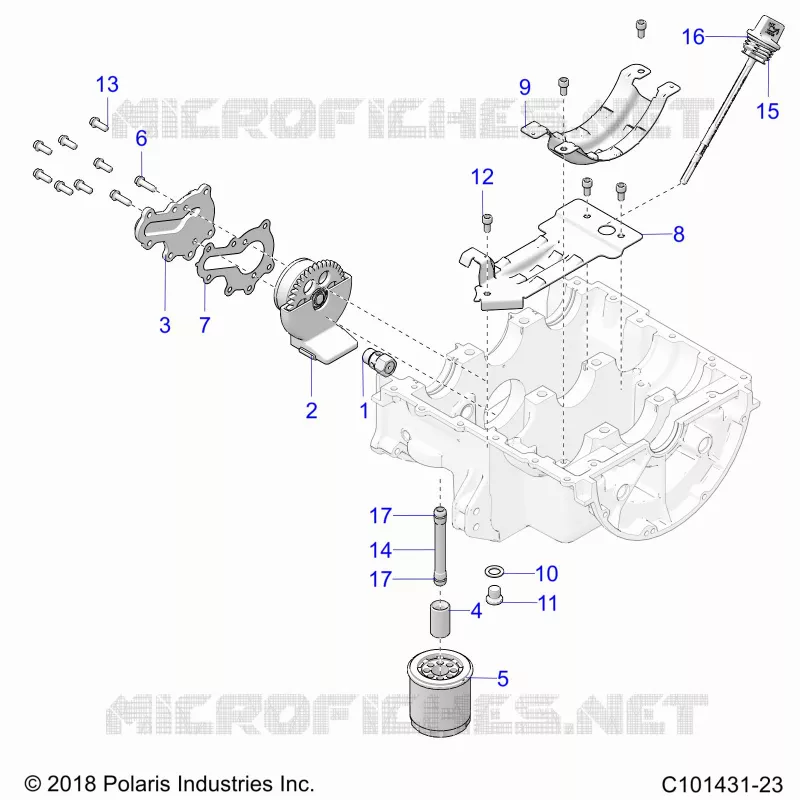 MOTOR, OIL SYSTEM