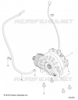 DRIVE TRAIN, FRONT MONTAJE DE ENGRANAJES