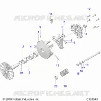 TREN, PRIMARY CLUTCH