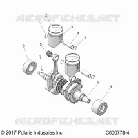ENGINE, PISTON AND CIGUEÑAL