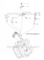 MOTOR, INYECTOR DE COMBUSTIBLE