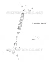 SUSPENSION, SHOCK TRASERO MOUNTING