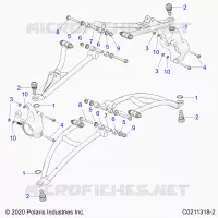SUSPENSIÃ“N DELANTERA A-ARM MOUNTING