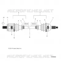 TREN, FRONT HALF SHAFT