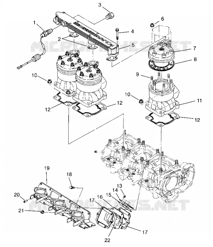 CILINDRO   COLECTOR SLT 750 B954170 (4930563056C001)
