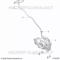 TREN, GEARCASE MOUNTING, FRONT