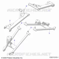 SUSPENSION TRASERA CONTROL ARMS