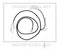 EUROPEAN COMPONENTS, mazo de cables, TAIL LIGHT LONG BACK