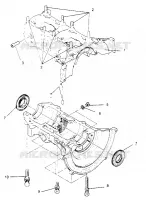 CAJA DEL CIGÜEÑAL ASSEMBLY WIDETRAK GT 0952061 and  EUROPEAN WIDETRAK GT E952061 (4928962896C008)