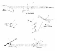 INTERRUPTORES, SENSORES and POWER PLUG