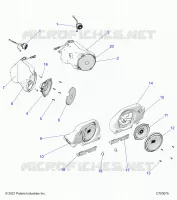 ELECTRICA, AUDIO, SPEAKERS RIDE COMMAND