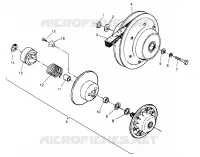 accionado de embrague ASSEMBLY 6x6 400L W948740 (4926802680C008)