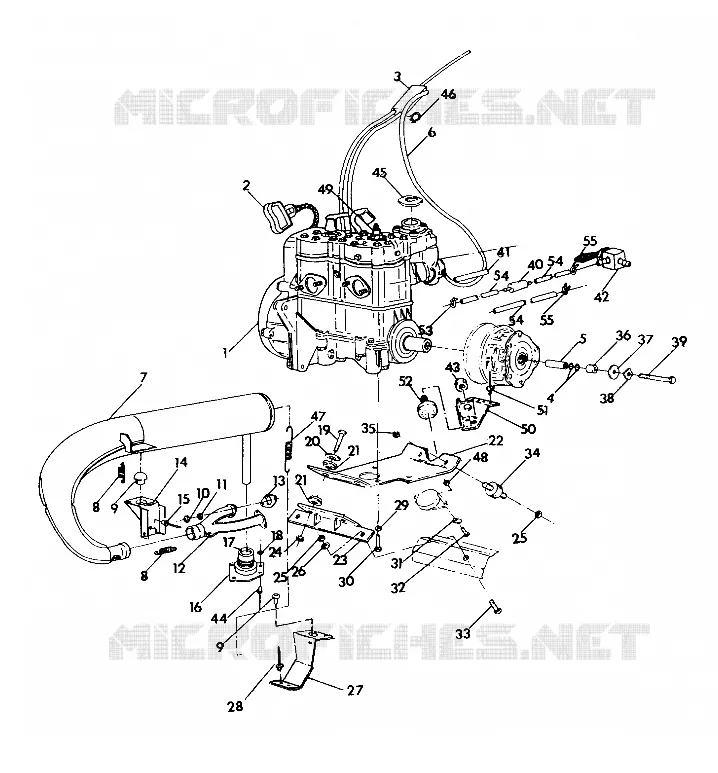 MONTAJE DEL MOTOR WideTrak (4921302130029A)