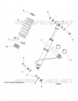 SUSPENSION TRASERA SHOCK MOUNTING