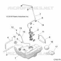 SISTEMA DE COMBUSTIBLE, FUEL TANK AND RELATED