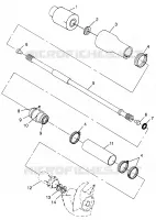 SISTEMA DE MANEJO HURRICANE B964466 and Intl. HURRICANE I964466 (4935733573B002)