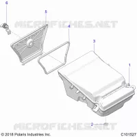 CAJA DE ALMACENAJE, REAR
