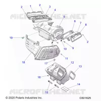 ENGINE, TOMA DE AIRE SYSTEM