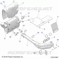 ENGINE, SISTEMA DE ESCAPE
