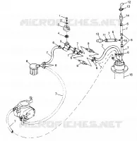 SISTEMA DE COMBUSTIBLE (SL 700) SL 700 B974071 and Intl. SL 700 I974071 (4940874087A011)