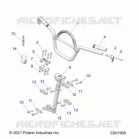 STEERING, SOPORTE DE MANILLAR