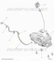 TREN, FRONT GEARCASE MOUNTING