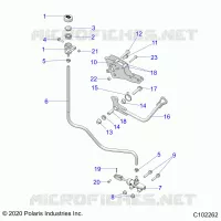 BRAKES, BRAKE PEDAL AND CILINDRO MAESTRO