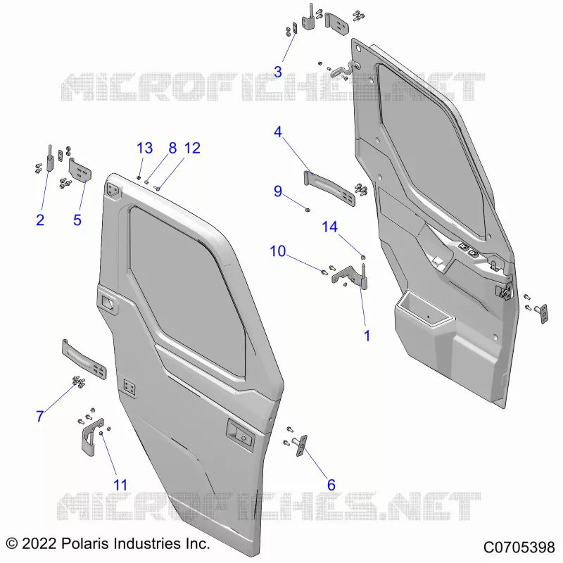 PUERTAS, FULL, MOUNTING