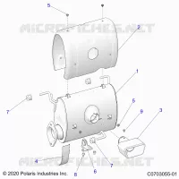 ENGINE, SISTEMA DE ESCAPE, SILENCER AND RELATED