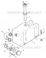 GASOLINA TANK SLT 780 B964588 and  Intl. SLT 780 I964588 (4935683568A009)