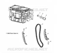 la cadena de levas and TENSIONERS