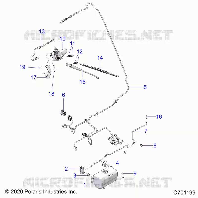 BODY, WATER BOTTLE PUMP ASM AND WIPER KIT