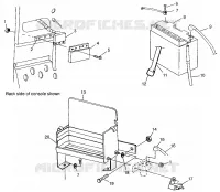 CAJA DE BATERIA WIDETRAK LX 0972065 and  EUROPEAN WIDETRAK LX E972065 (4938223822B013)