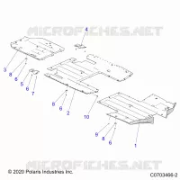 CHASSIS, ESQUÃD PLATES
