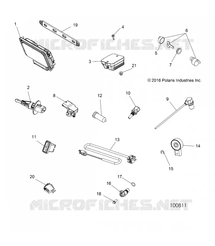 ELECTRICA, SWITCHES, SENSORS, ECU AND CONTROL MODULES
