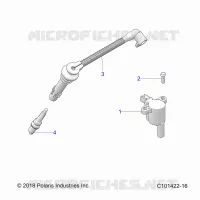 ENCENDIDO COIL, WIRE AND SPARK PLUG