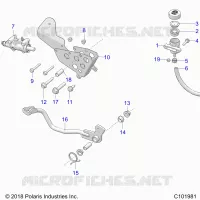 BRAKES, BRAKE PEDAL AND CILINDRO MAESTRO