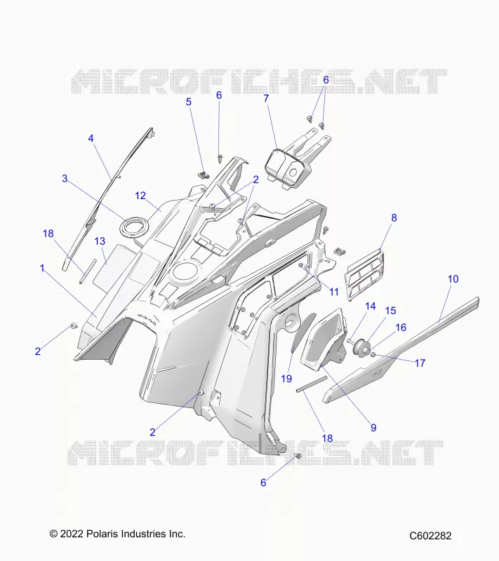 FAIRING MEDIO