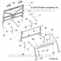 CHASSIS, CAB BASTIDOR