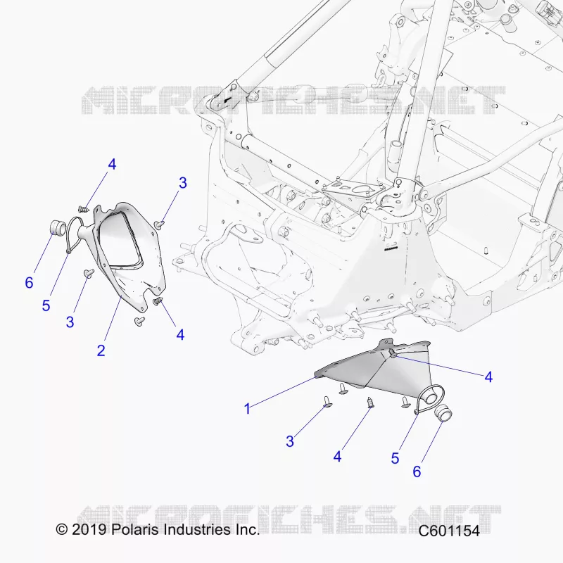 CHASIS, TIE ROD BOOT ASM.