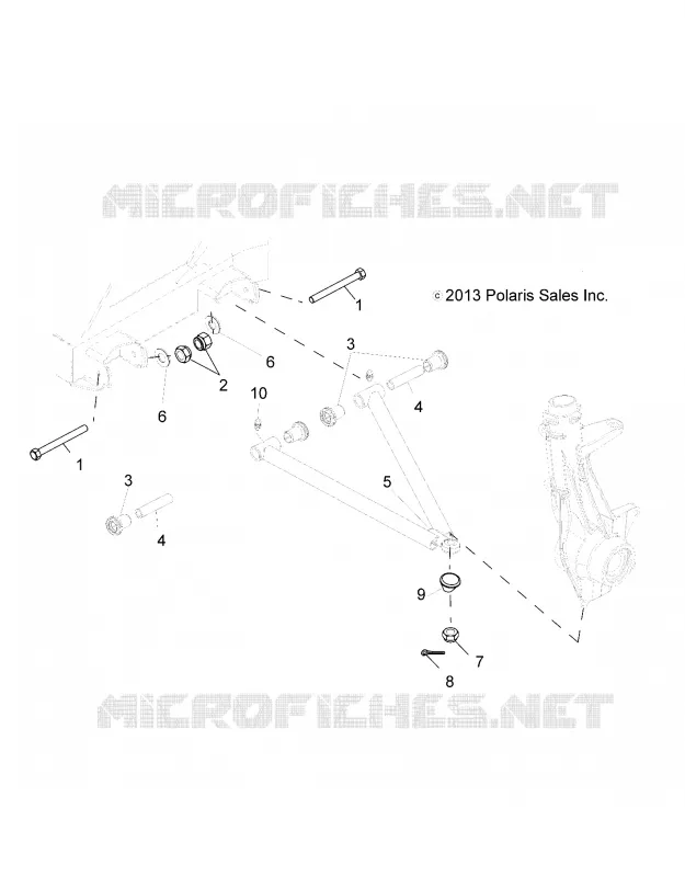 SUSPENSION, A-ARM and PUNTAL MOUNTING